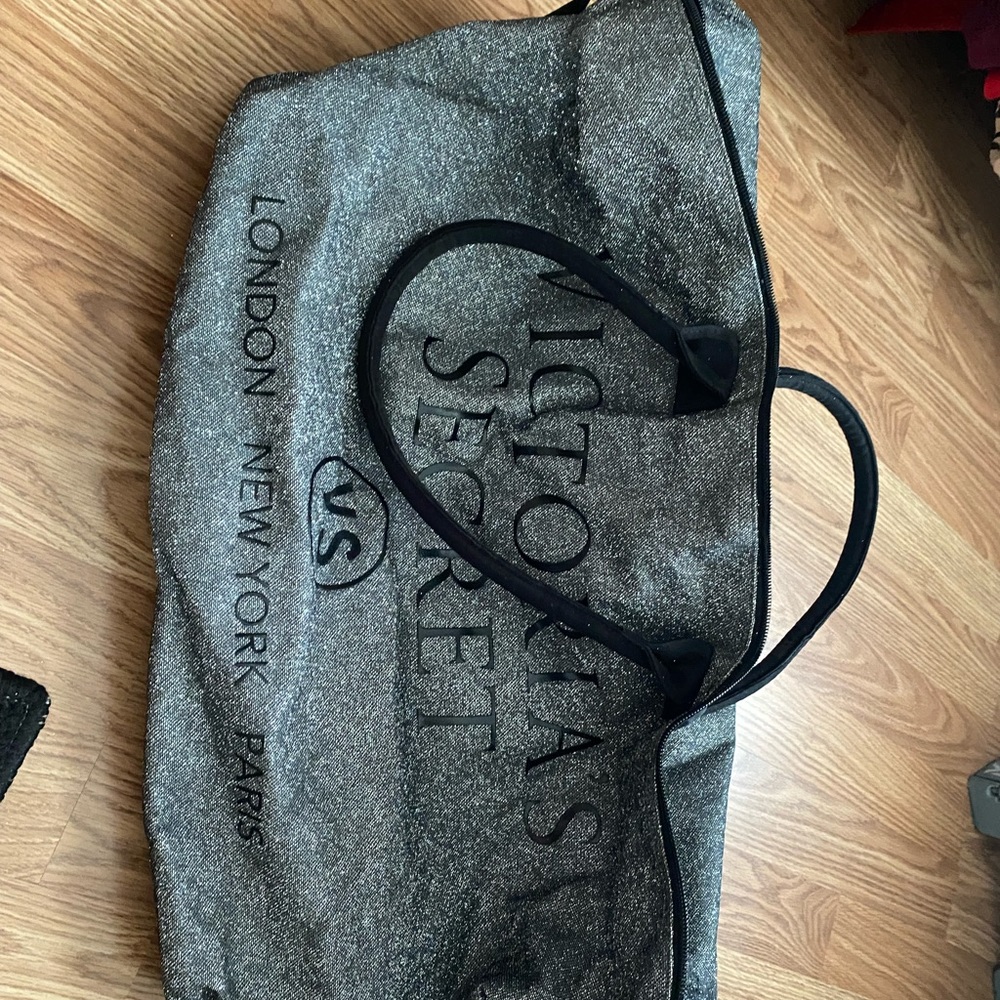 Victoria’s Secret glitter duffle